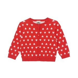 Bonton Hearts Girls Cardigan
